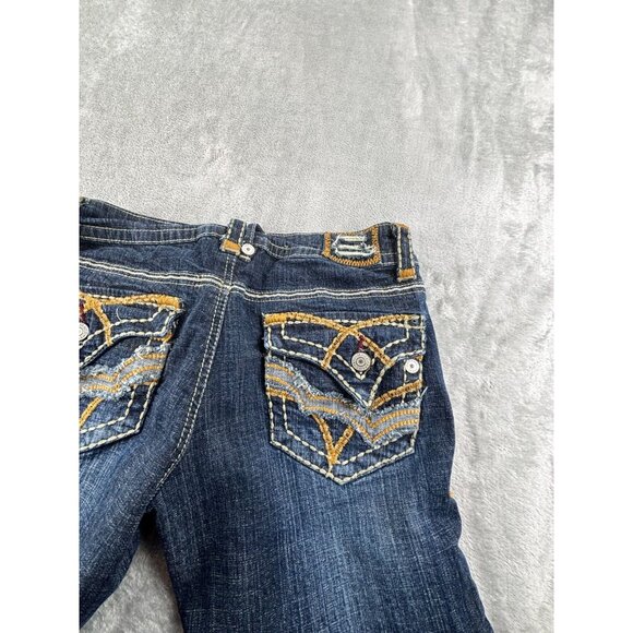 Hydraulic Medium Wash Bootcut Jeans Womens Size 7/8 Y2K Grunge - Picture 7 of 11